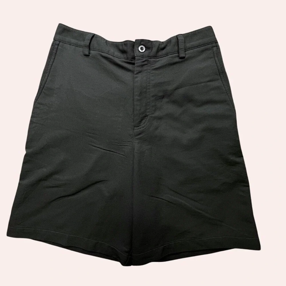 Nike Golf Fit Dry Shorts Mens 30 Black Textured Performance Athletic Y2K